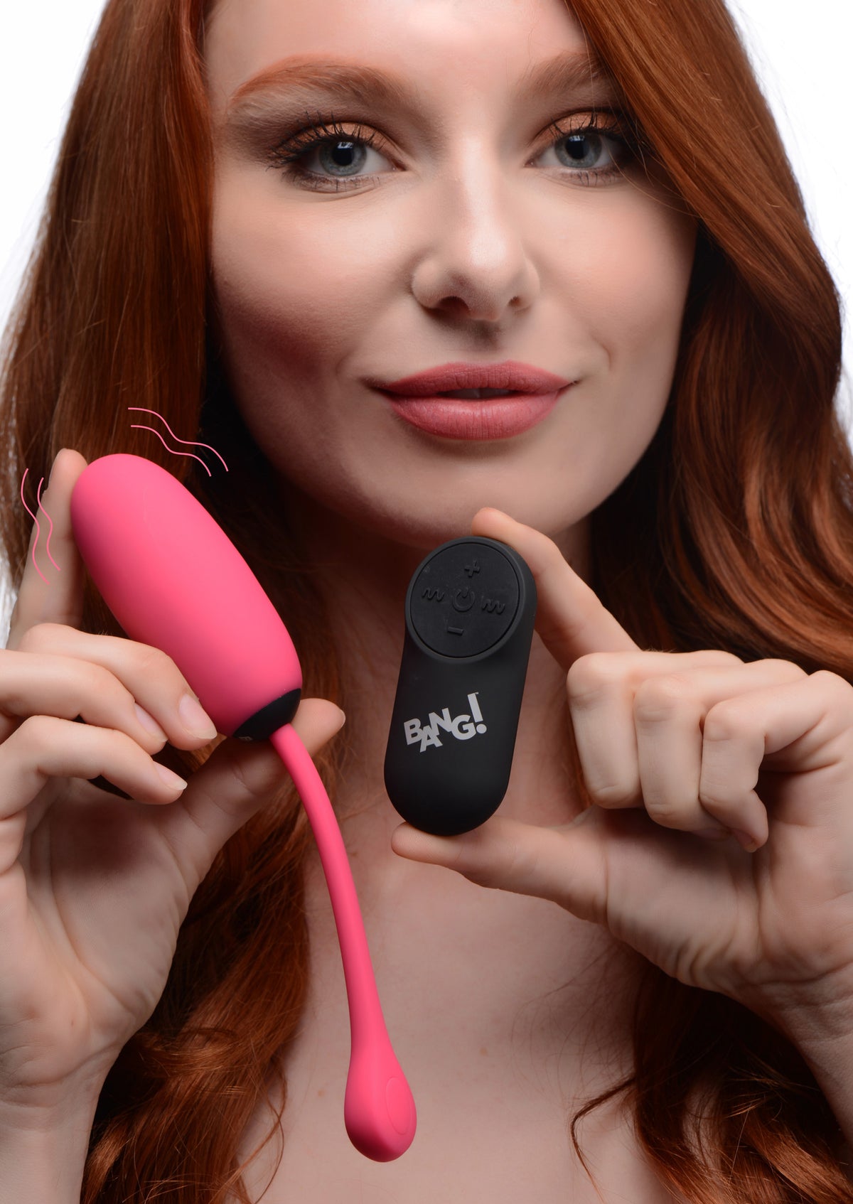 Remote Control 28X Silicone Plush Egg - Pink – bullet and egg vibrator, Silicone