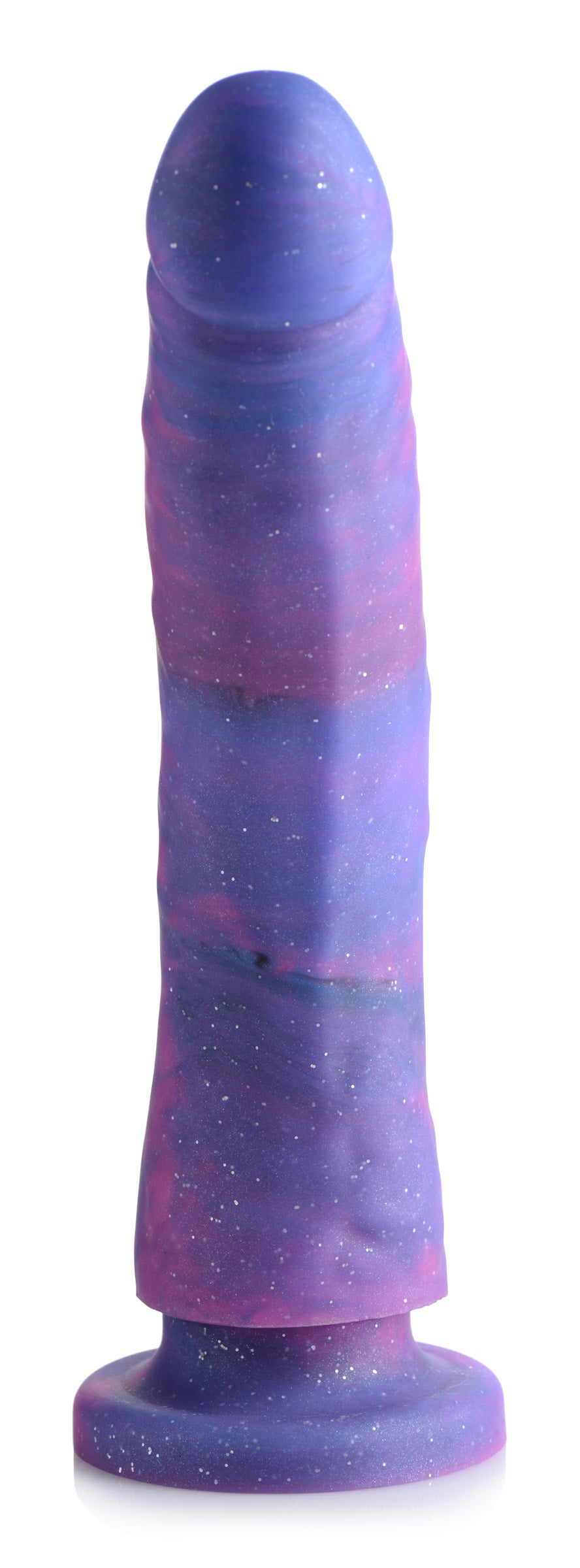 Magic Stick Glitter Silicone Dildo - 8 Inch, Silicone