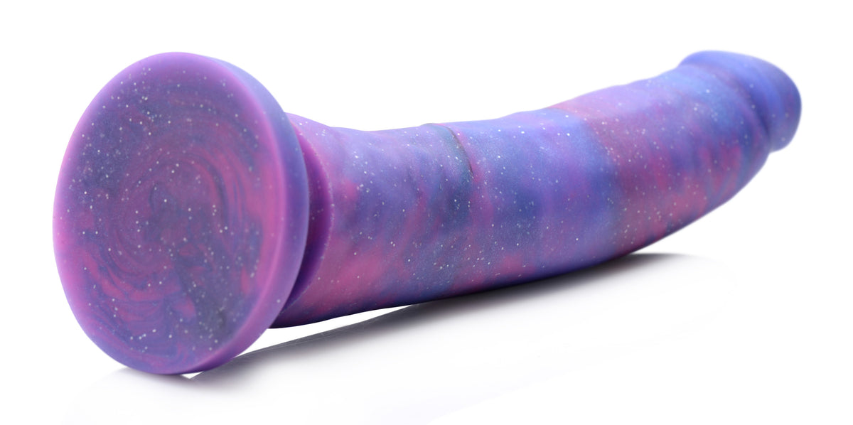 Magic Stick Glitter Silicone Dildo - 8 Inch, Silicone (view 5)