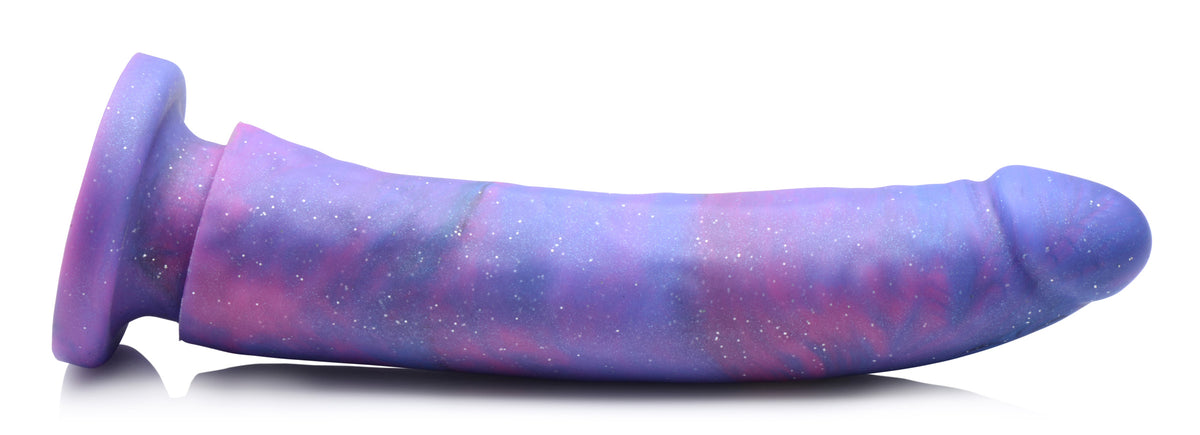Magic Stick Glitter Silicone Dildo - 8 Inch, Silicone (view 3)