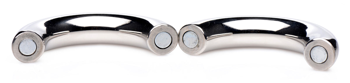 Mega Magnetize Stainless Steel Magnetic Cock Ring, Metal (view 4)
