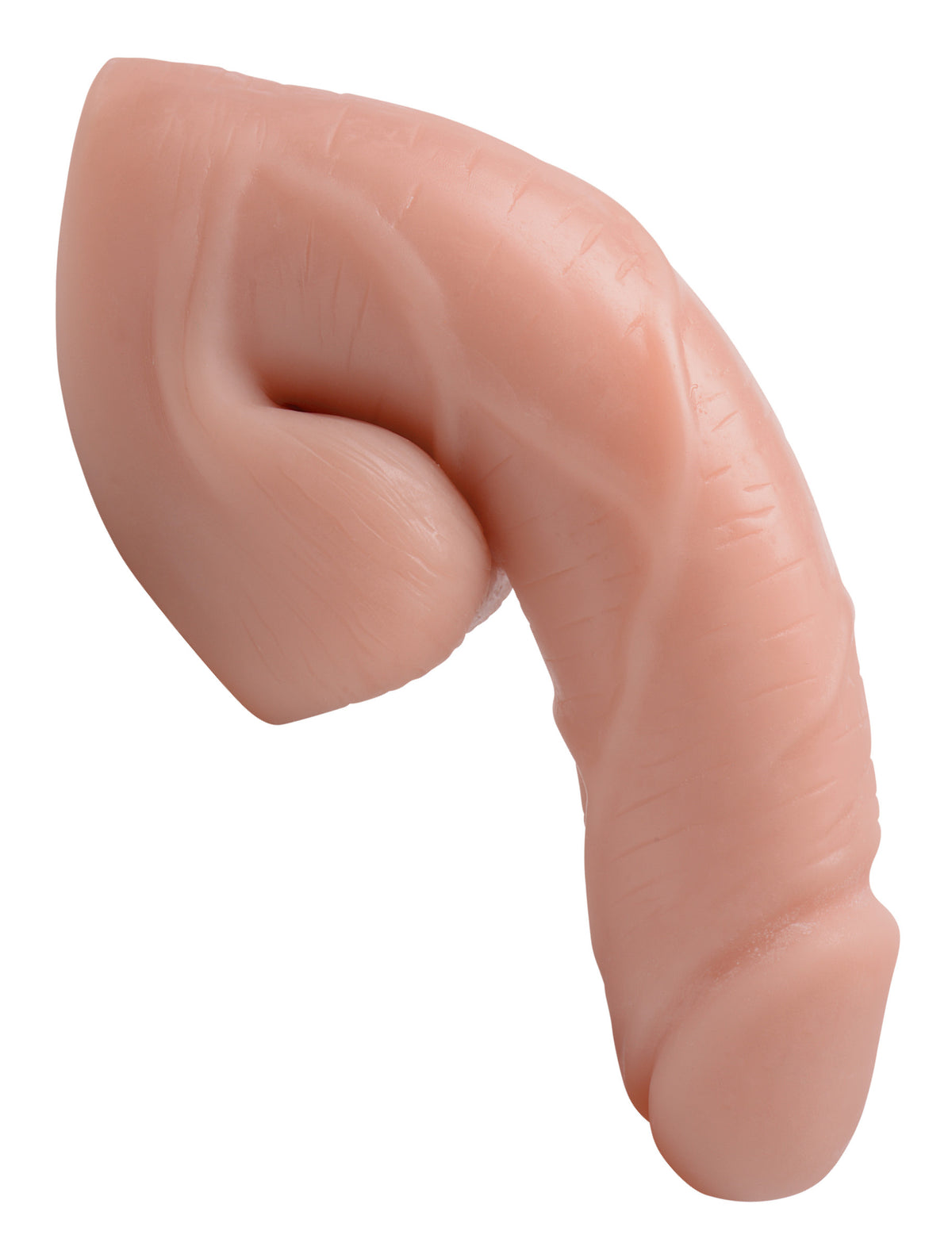 Large Bulge Packer Dildo - Light, TPE (view 2)