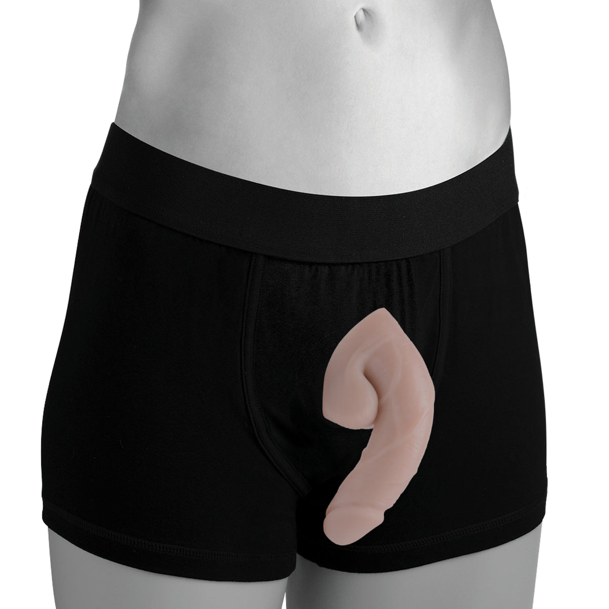 Large Bulge Packer Dildo - Light, TPE (view 5)