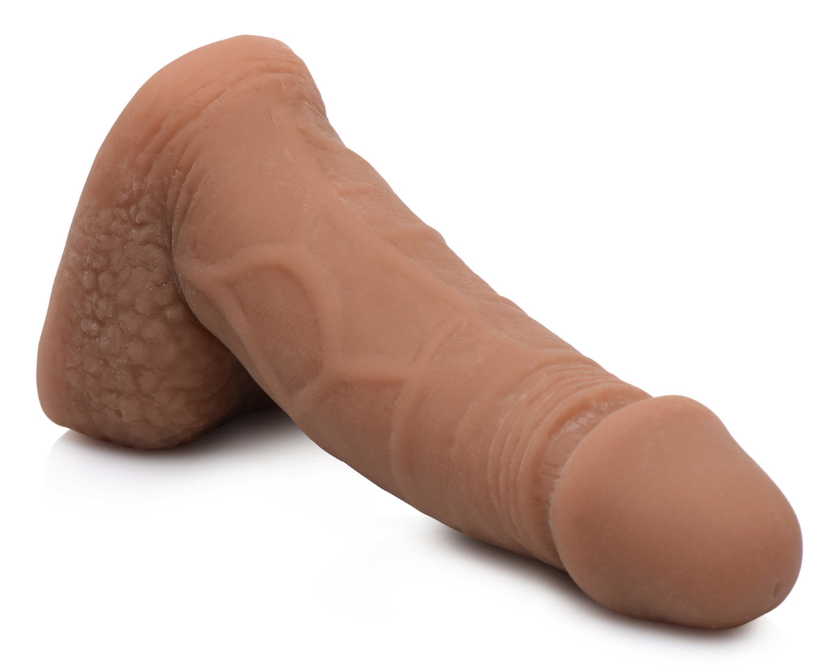 Large Bulge Packer Dildo - Medium, TPE (view 2)