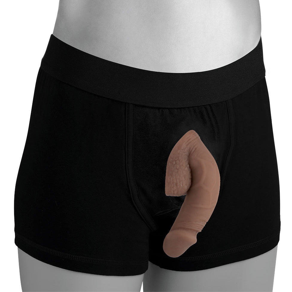 Large Bulge Packer Dildo - Medium, TPE (view 4)