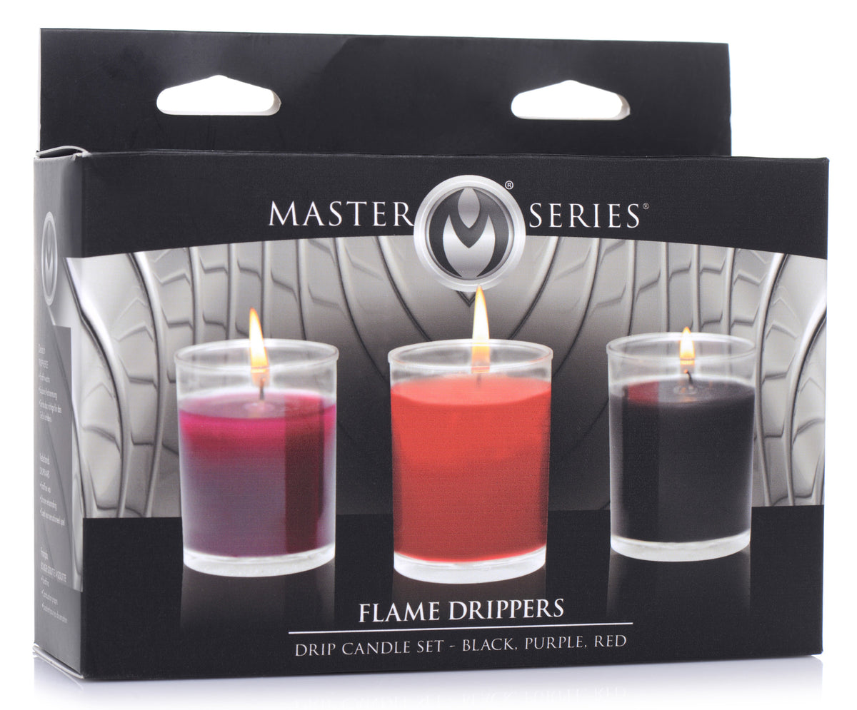 Flame Drippers Candle Set Designed for Wax Play (view 5)