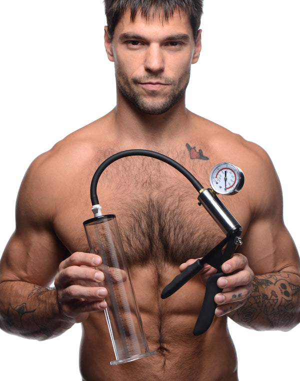 Penis Pump Kit with 2 Inch Cylinder – penis pump and enhancer, Silicone
