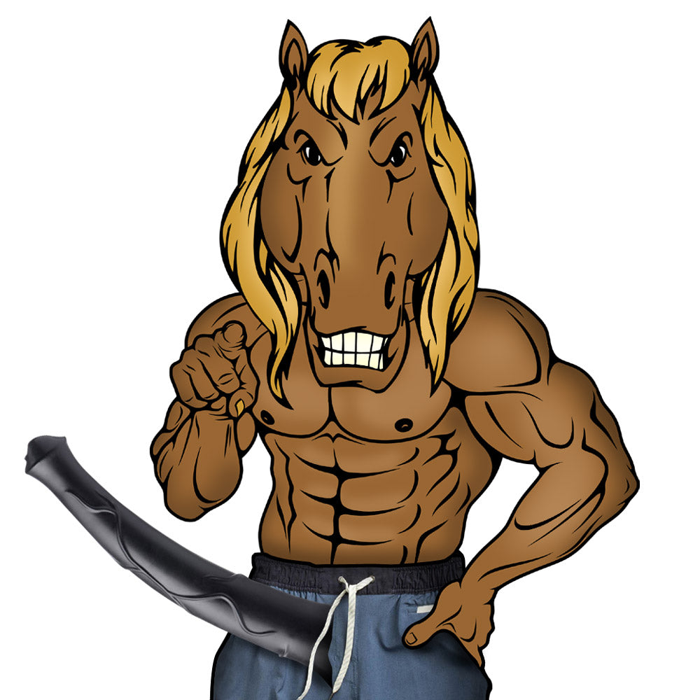 Pony Boy 17 Inch Horse Dildo, PVC (view 3)