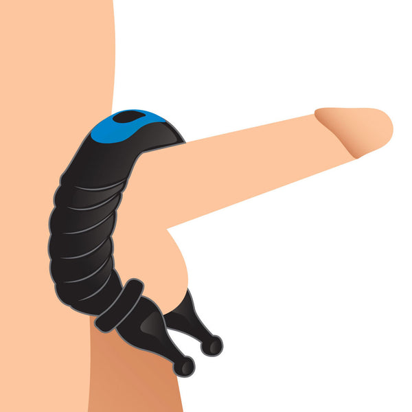 10X Cobra Dual Stimulation Silicone Cock Ring, Silicone