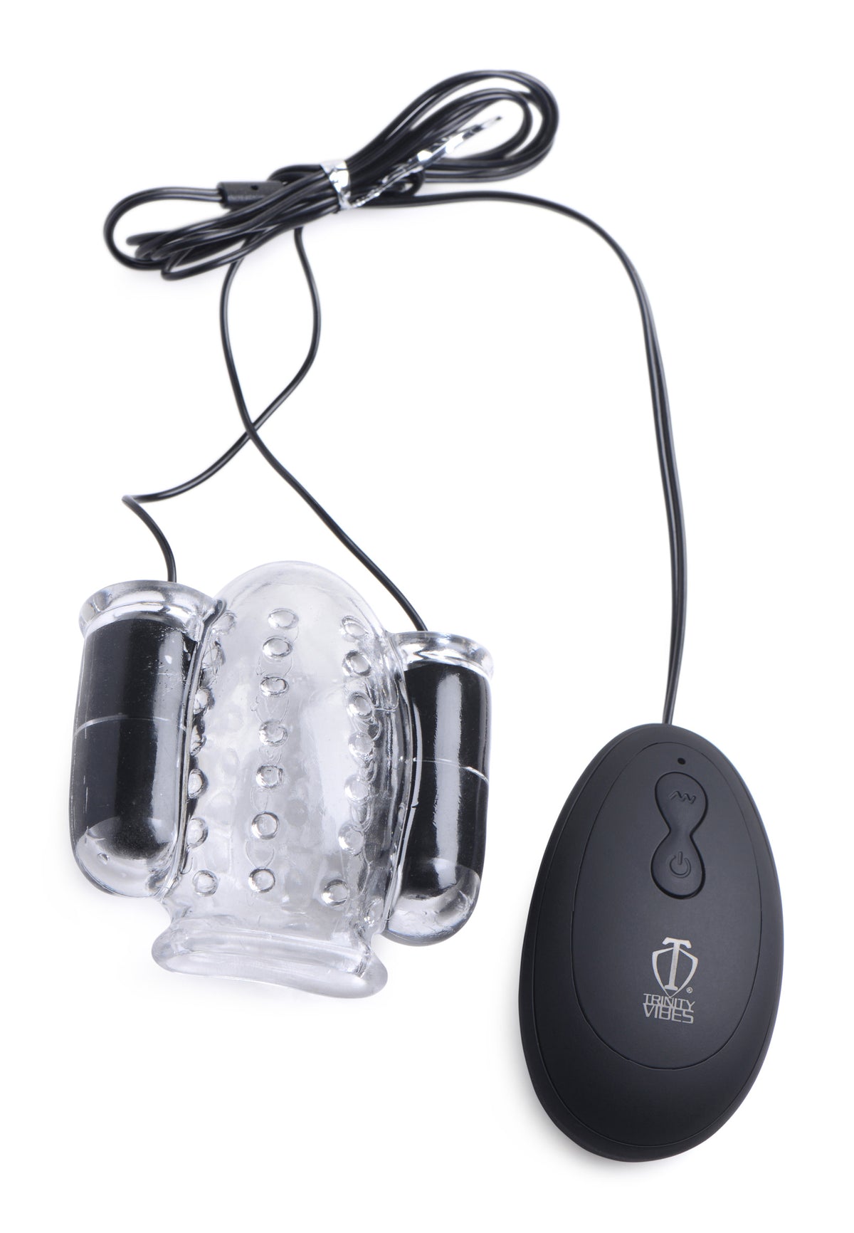 20X Deluxe Dual Vibrating Head Teaser – vibrator, TPE (view 3)