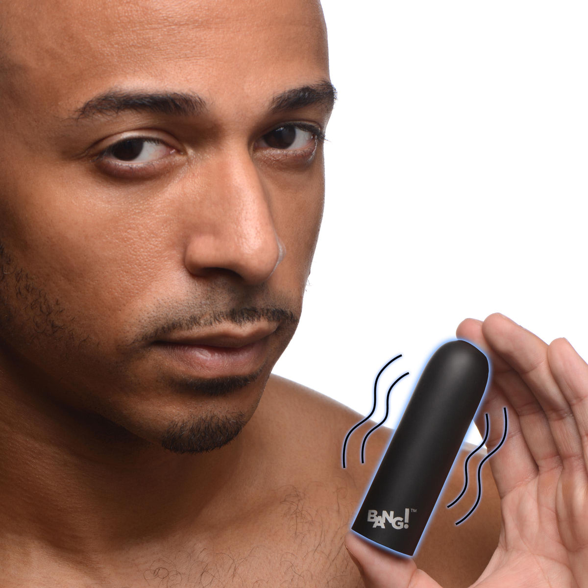 10X Mega Vibrator - Black – bullet and egg vibrator, Silicone (view 2)