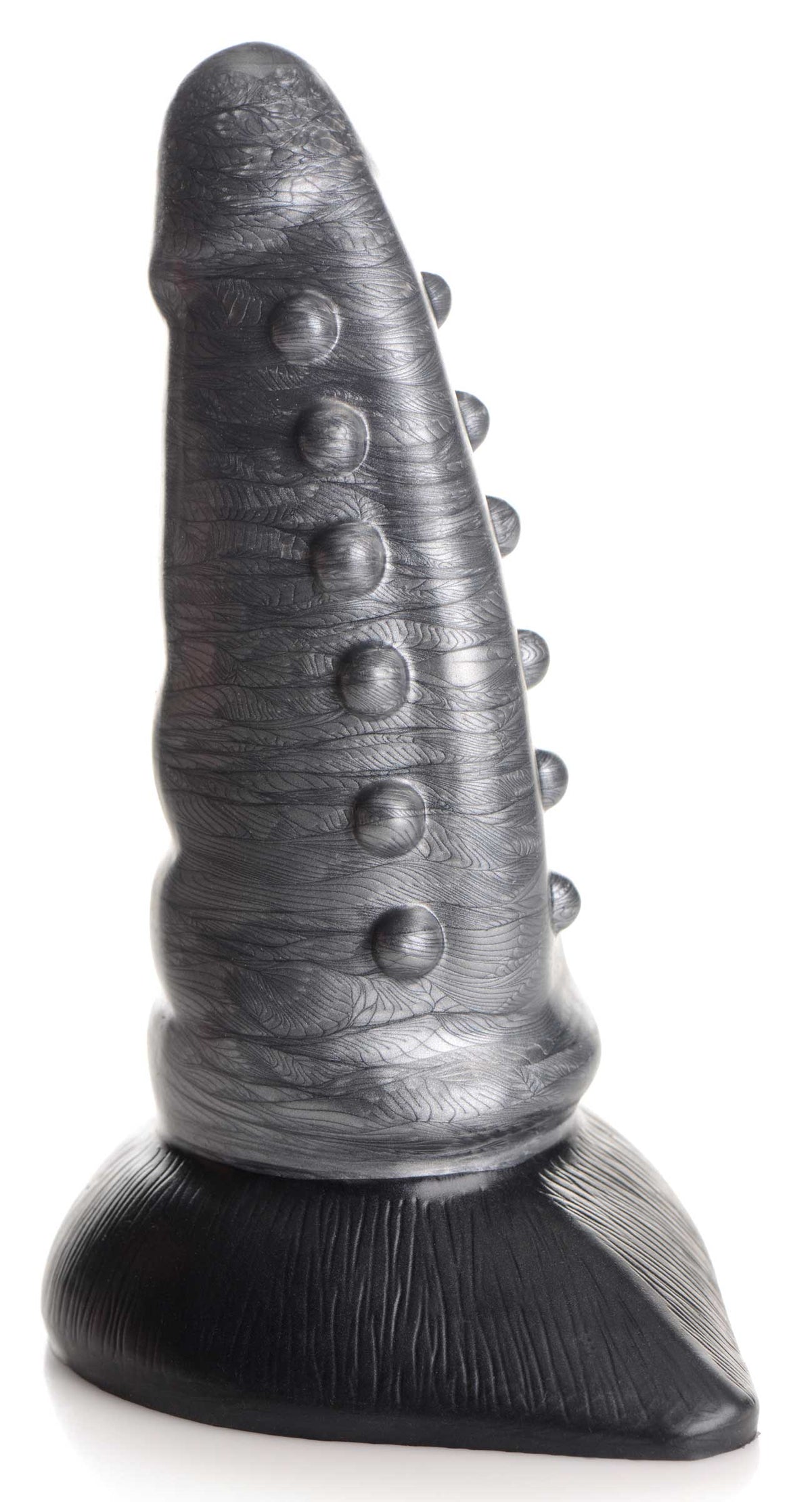 Beastly Tapered Bumpy Silicone Dildo, Silicone (view 5)