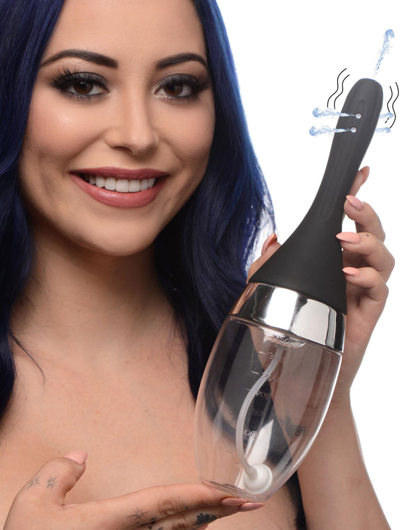 Auto-Vibrating Enema Bulb – enema and douche