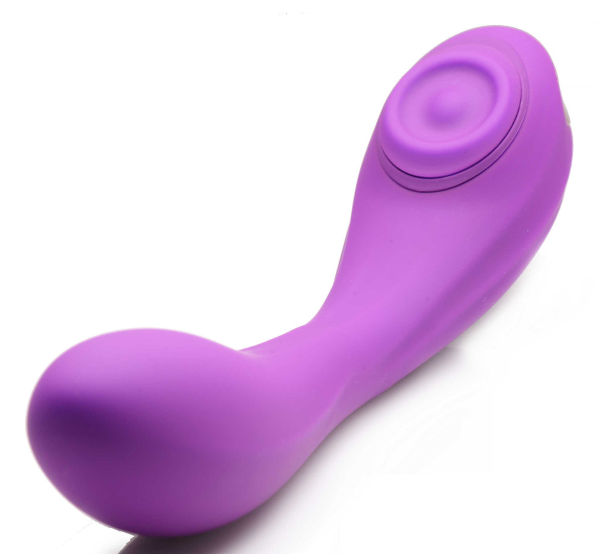 Pose Plus 10X Pulsing Bendable Silicone Vibrator, Silicone (view 4)