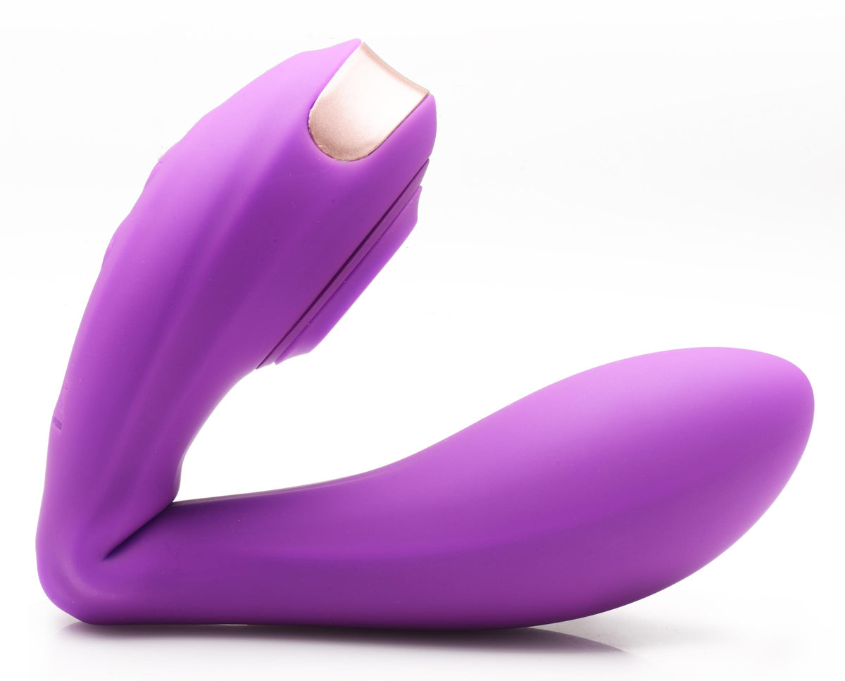 Pose Plus 10X Pulsing Bendable Silicone Vibrator, Silicone (view 6)