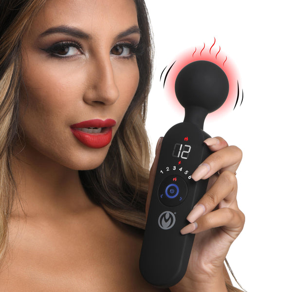 72X Silicone Heating Wand Massager, Silicone