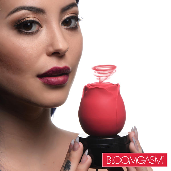 Enchanted Rose 10X Clit Stimulator – clitoral suction toy, Silicone
