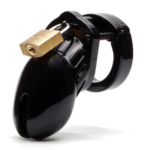 CB6000S Black Chastity Cage Kit – chastity device, ABS plastic