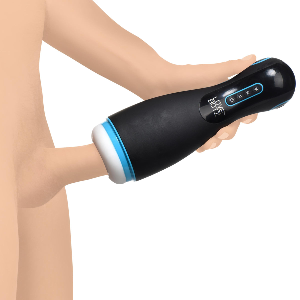 The Milker Extreme 16X Sucking, Squeezing, and Vibrating Masturbator, Silicone (view 2)