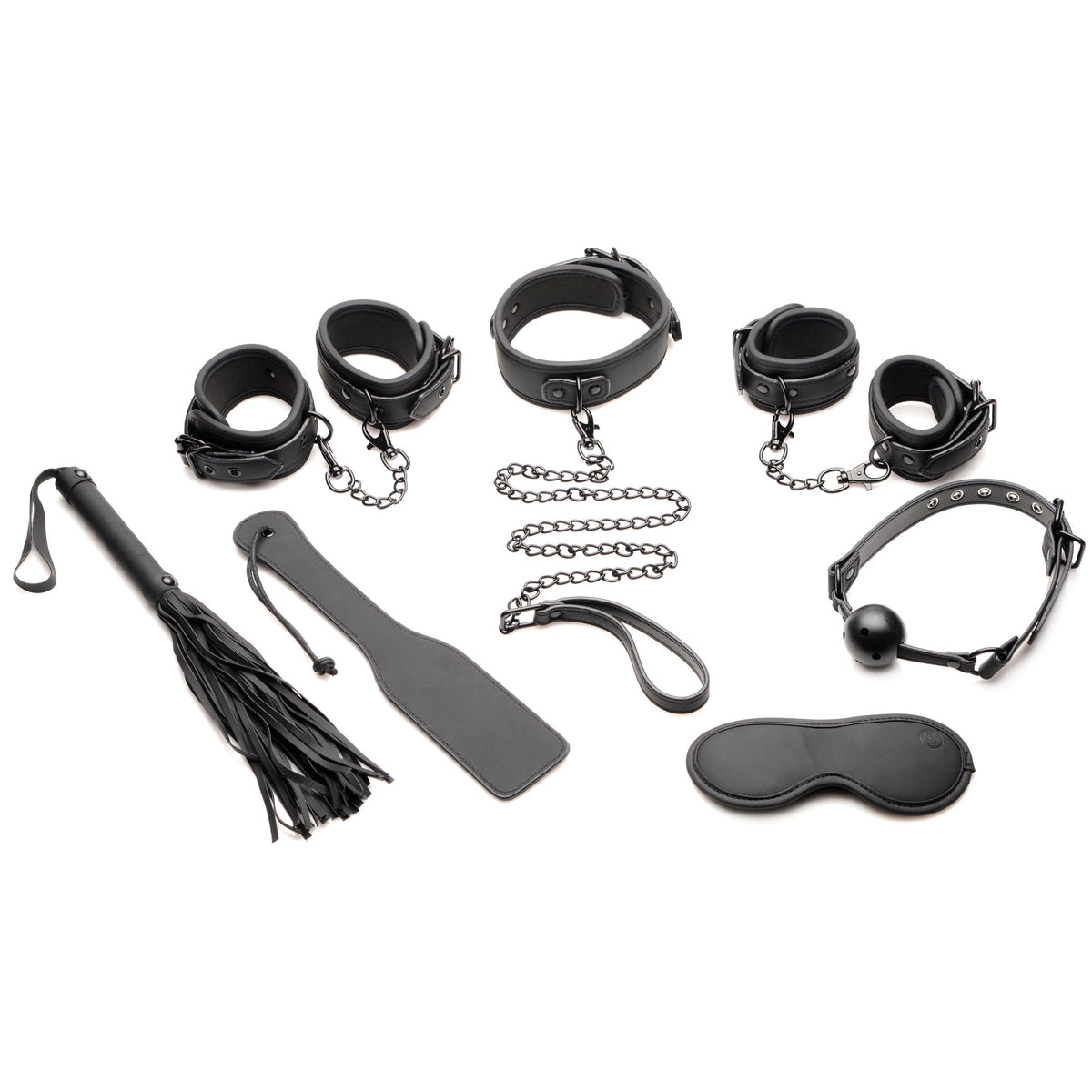 Master of Kink 10 Piece Bondage Set – restraints and cuffs, Silicone (view 2)