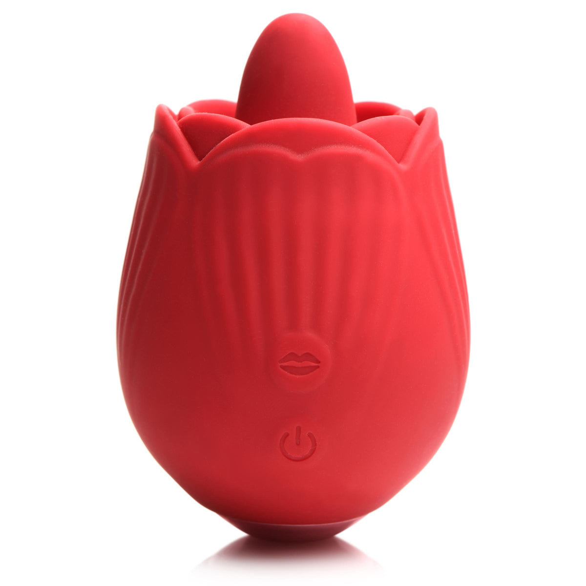 10X French Rose Licking and Vibrating Stimulator – clitoral suction toy, Silicone (view 4)
