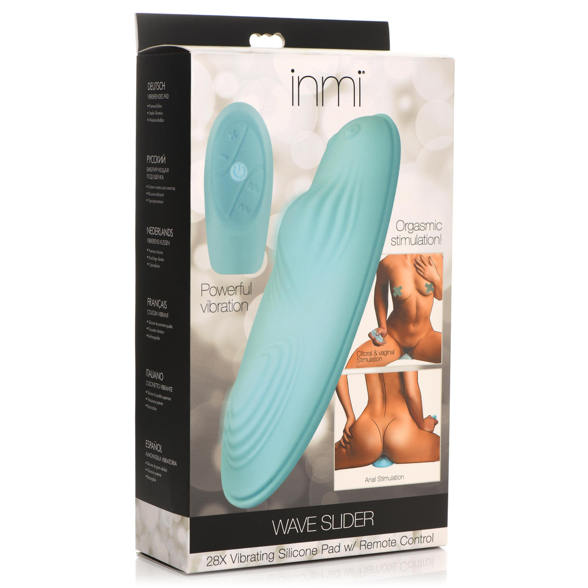 28X Wave Slider Vibrating Silicone Pad with Remote – vibrator, Silicone (view 6)