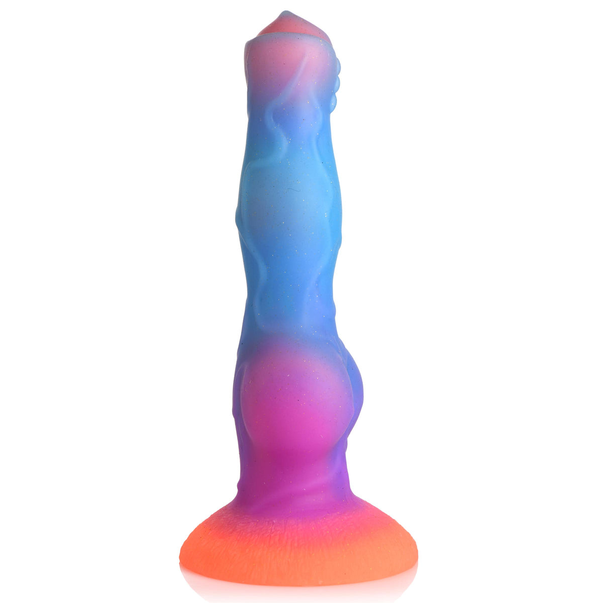 Space Cock Glow-in-the-Dark Silicone Alien Dildo, Silicone (view 5)