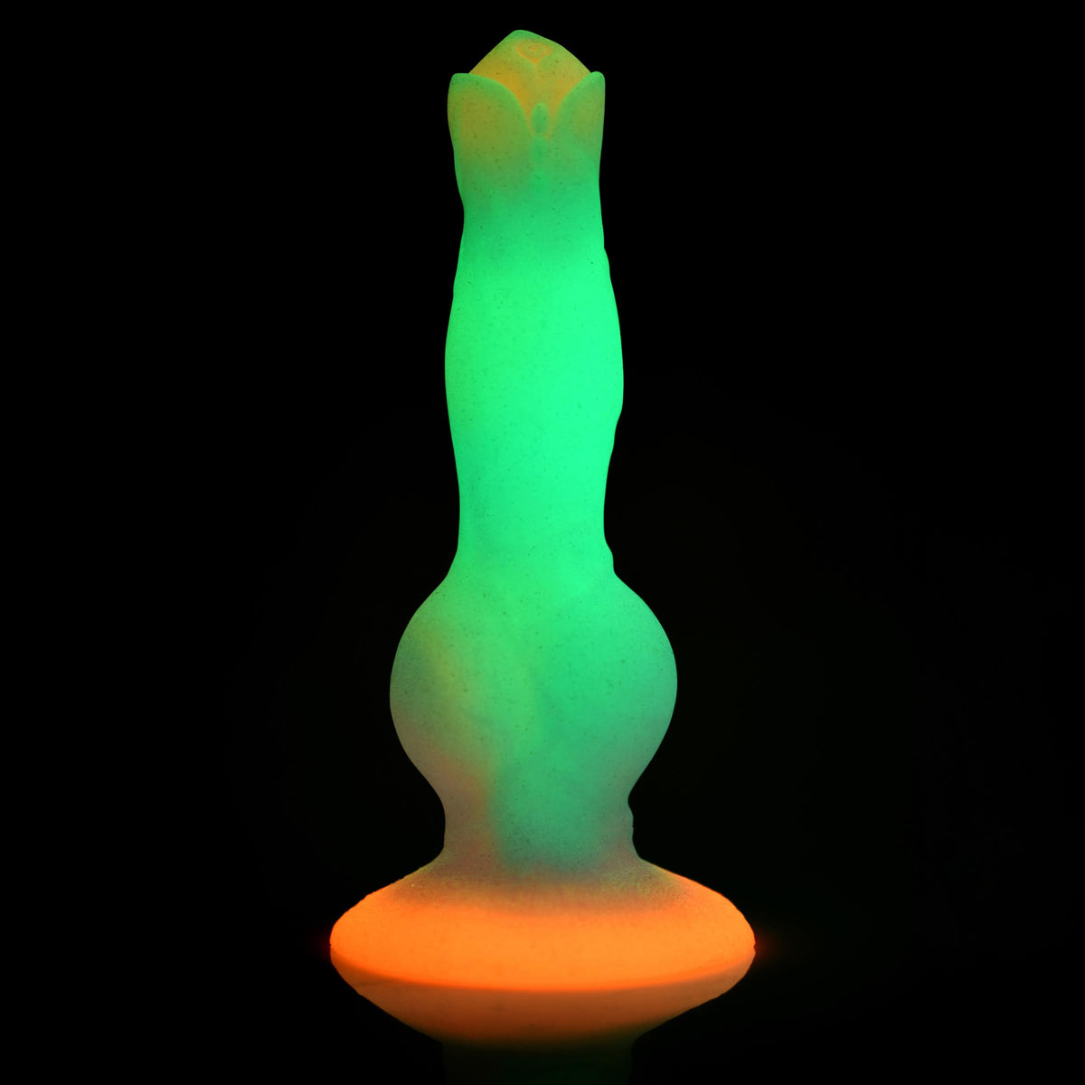 Space Cock Glow-in-the-Dark Silicone Alien Dildo, Silicone (view 4)