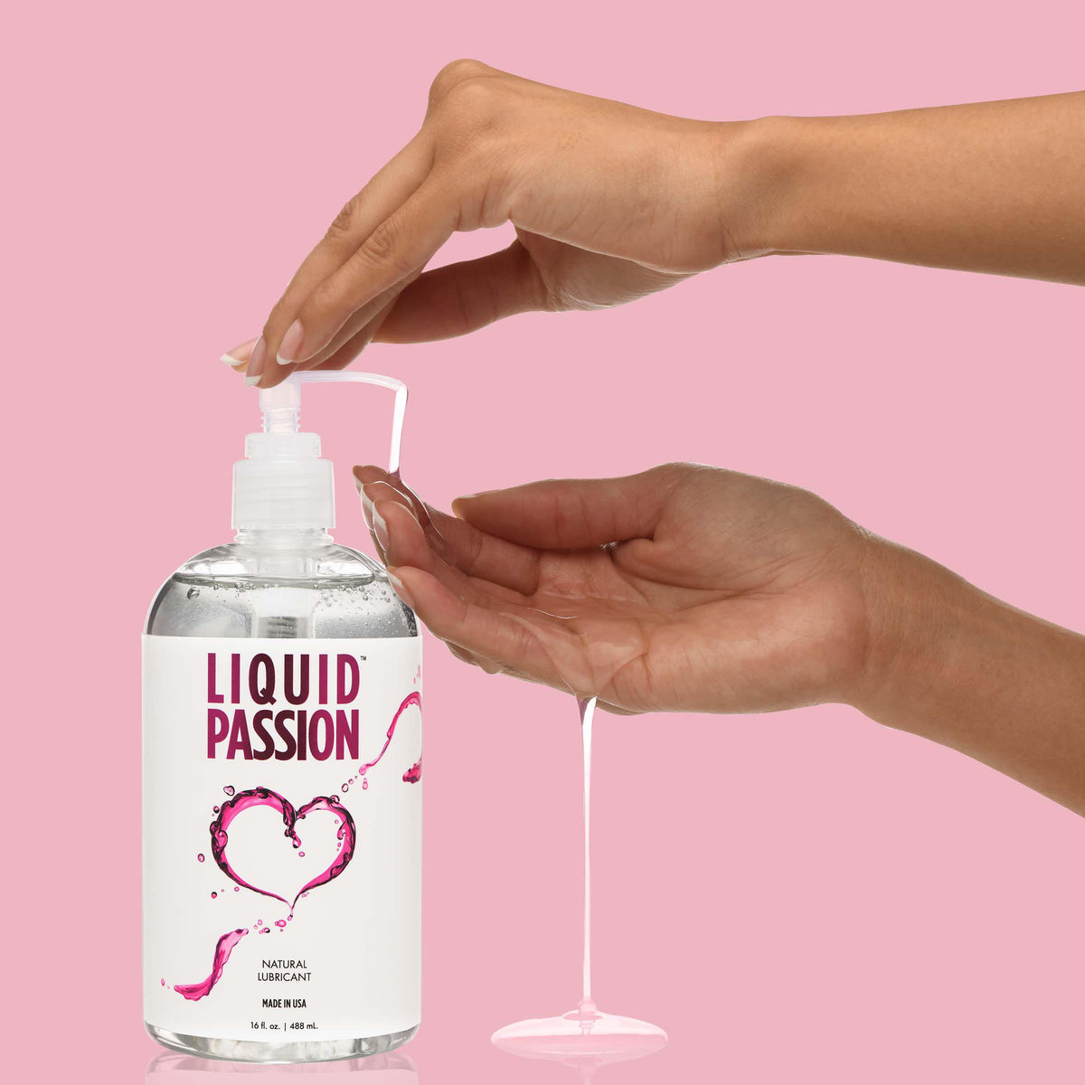 Liquid Passion Natural Lubricant - 16oz (view 4)