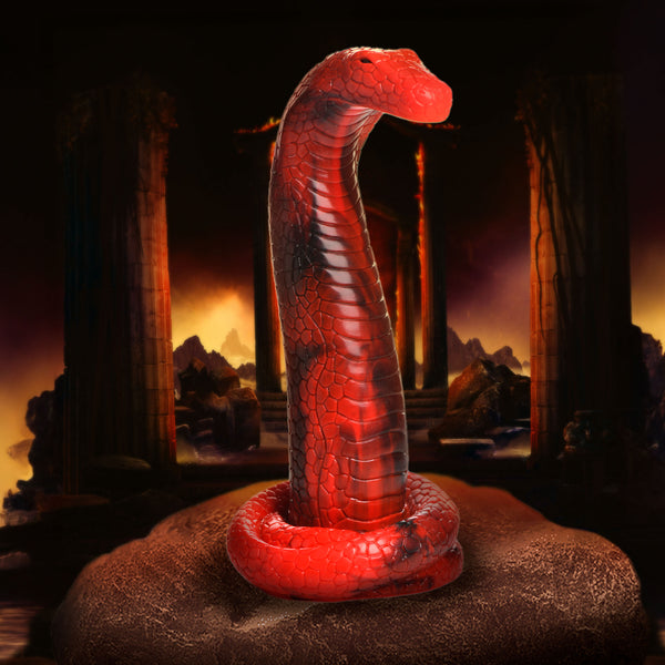 King Cobra Silicone Dildo, Silicone