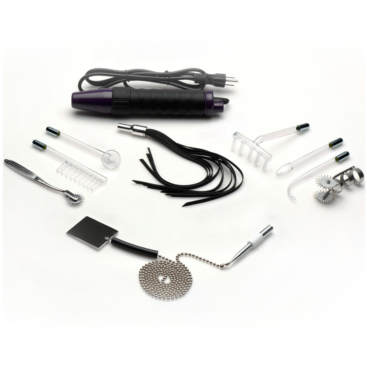 Ultra Neo Violet Wand 10 Piece Set – wand massager, Silicone (view 6)