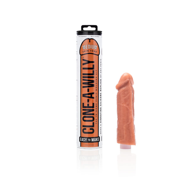 Clone-A-Willy Medium Skin Tone, Silicone
