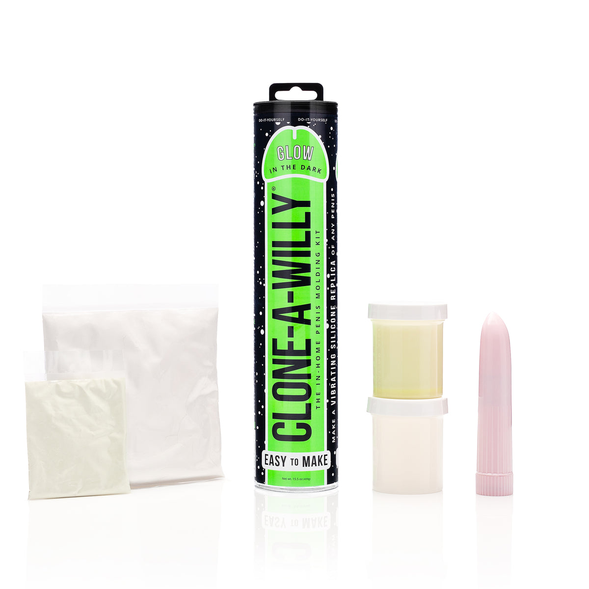 Clone-A-Willy Glow in the Dark Original – dildo (view 3)