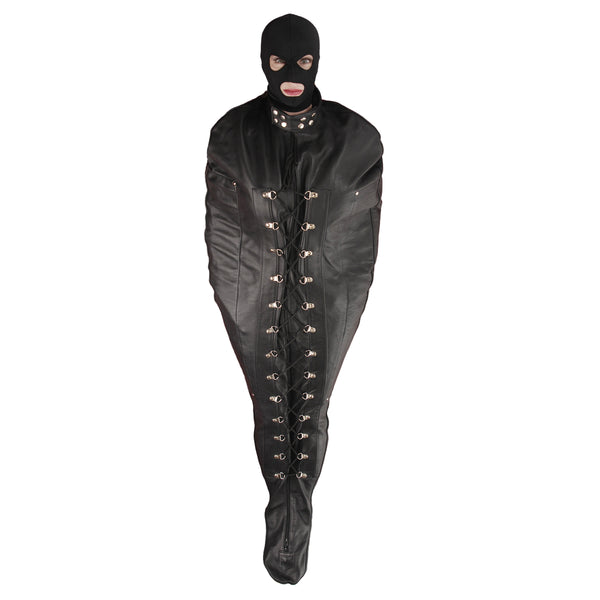 Premium Leather Sleep Sack- X-Large – restraints and cuffs, Leather
