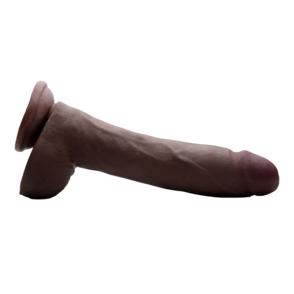 10-inch-brown-realistic-dildos-side-angle-suction-base