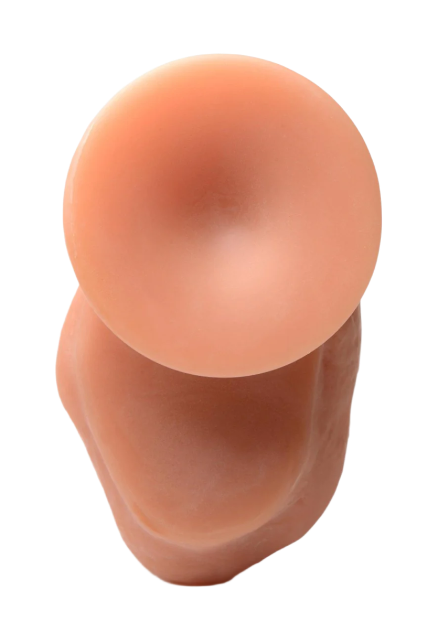 Big Dick Ben Realistic Dildos - Flesh, suction cup base, front view