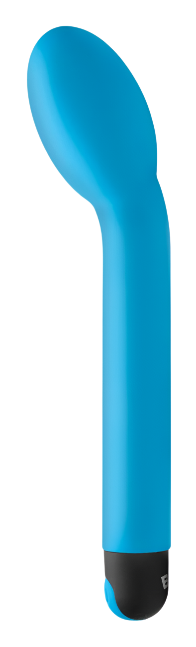 Blue G-Spot Vibrator with Curved Design for Targeted Stimulation