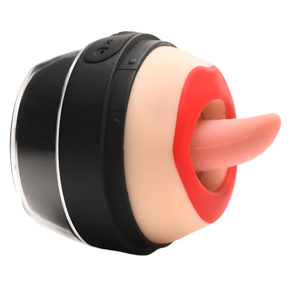 Clitoral stimulator tongue vibrator, multi-color close-up design