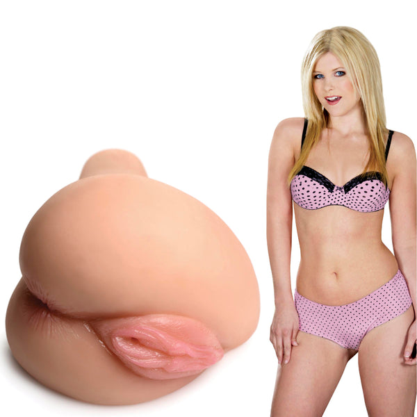 Juicy Wet Look Masturbator Sidesaddle Taylor - Light, TPE