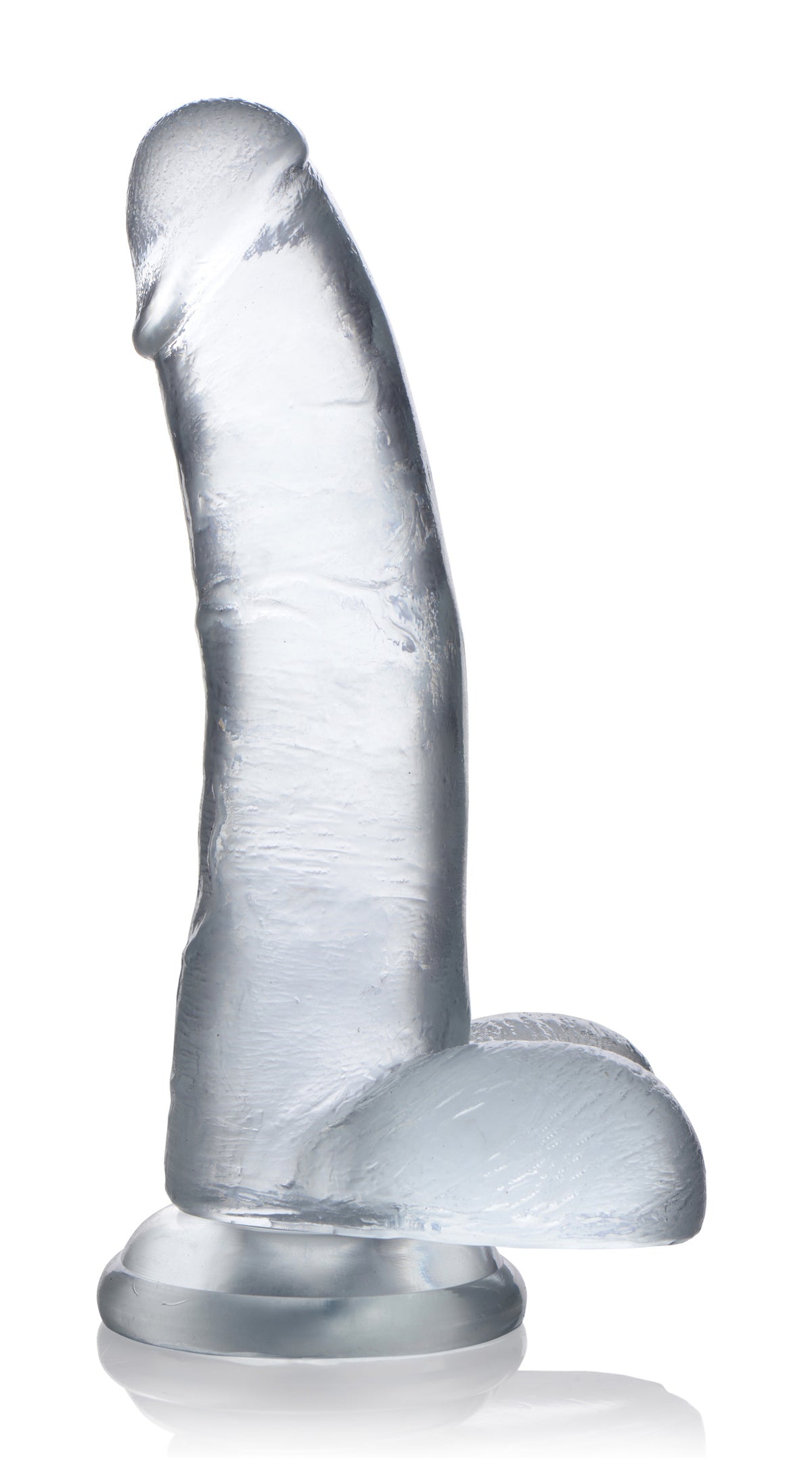 Jock C-Thru Dildo - 9 Inch, TPE