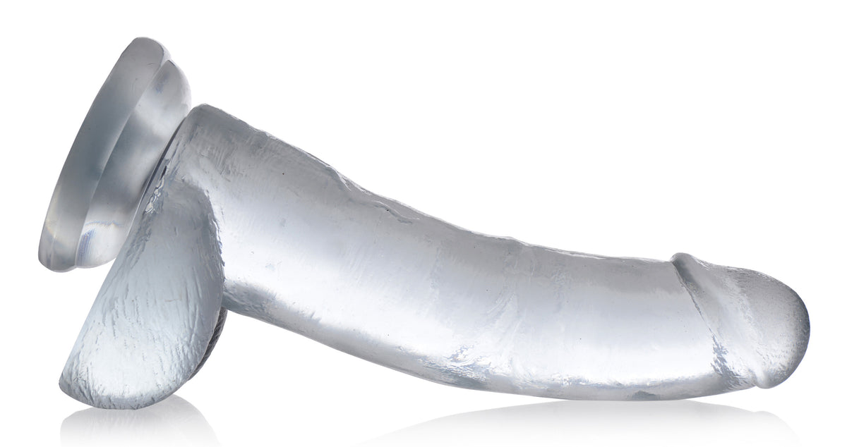 Jock C-Thru Dildo - 9 Inch, TPE (view 2)