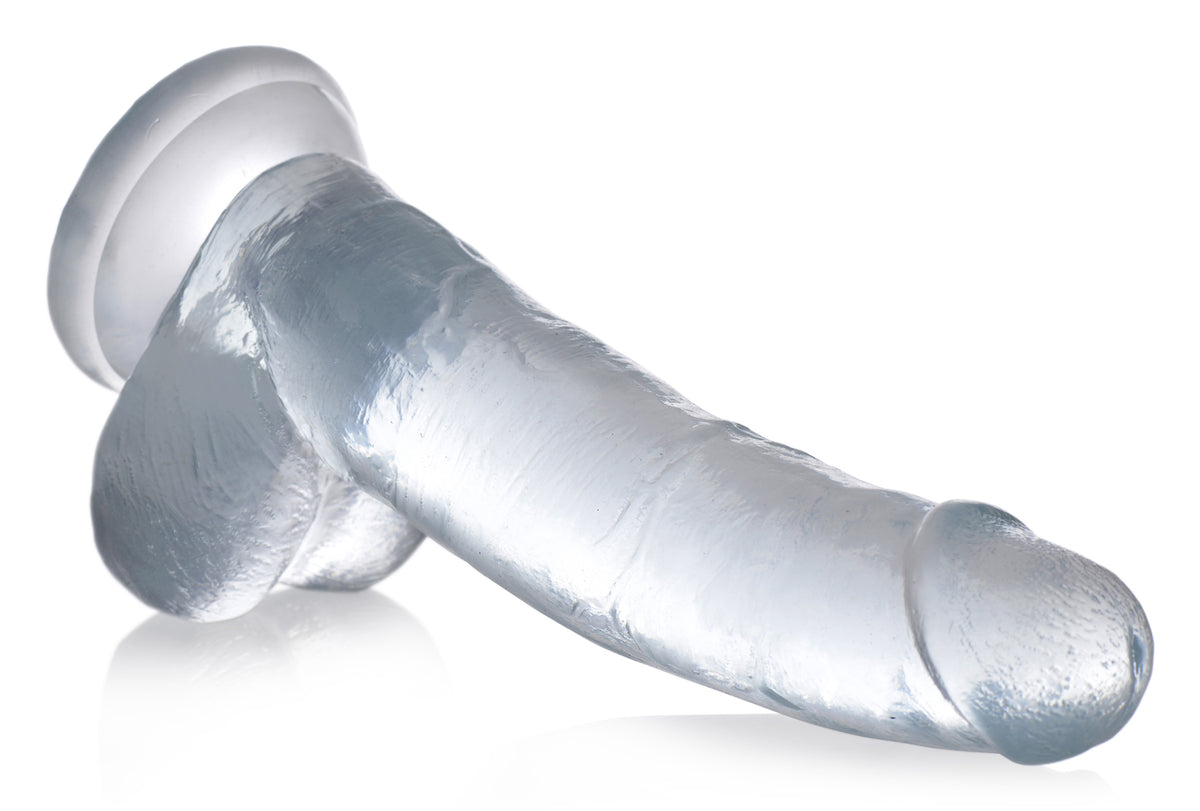 Jock C-Thru Dildo - 9 Inch, TPE (view 3)