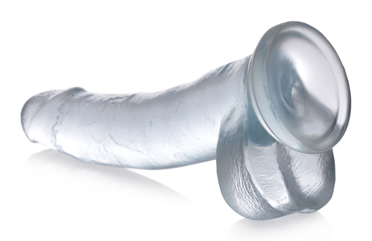 Jock C-Thru Dildo - 9 Inch, TPE (view 4)