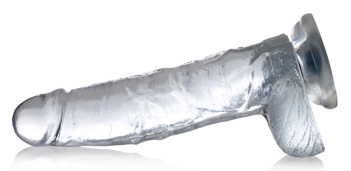 Jock C-Thru Dildo - 10 Inch, TPE (view 2)