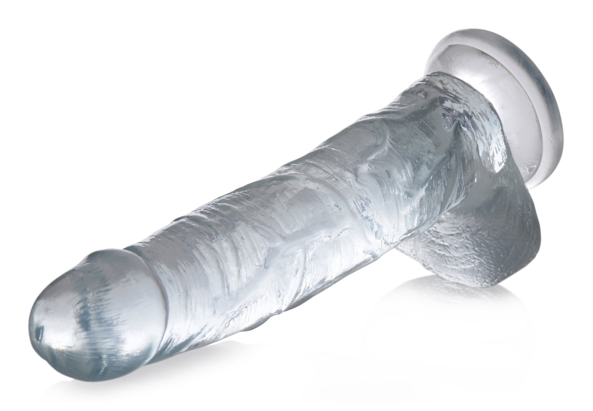 Jock C-Thru Dildo - 10 Inch, TPE (view 4)