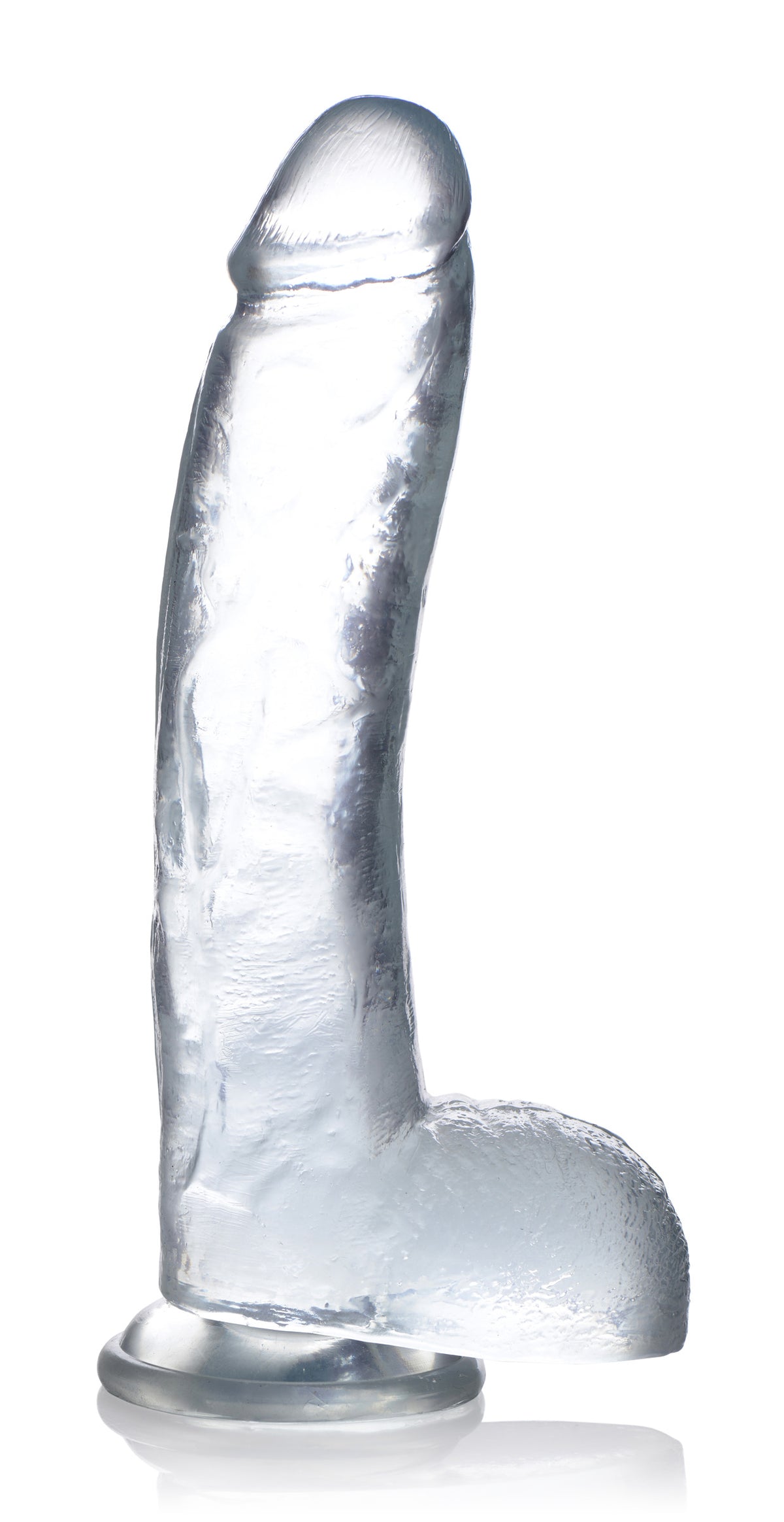 Jock C-Thru Dildo - 10.5 Inch, TPE