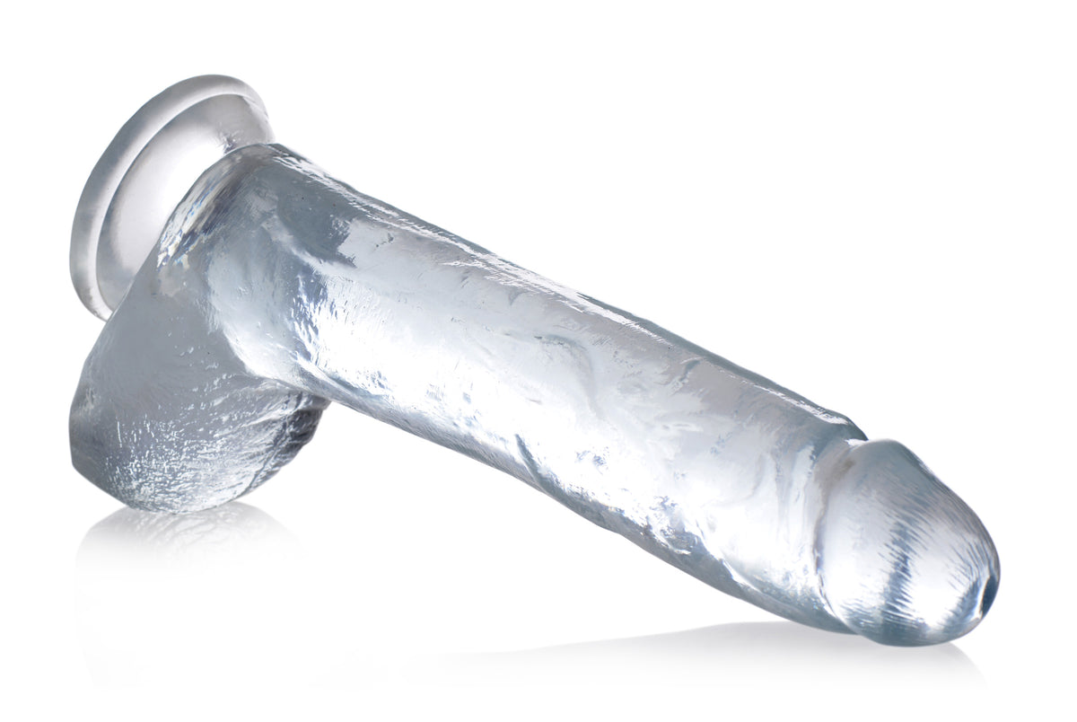 Jock C-Thru Dildo - 10.5 Inch, TPE (view 3)