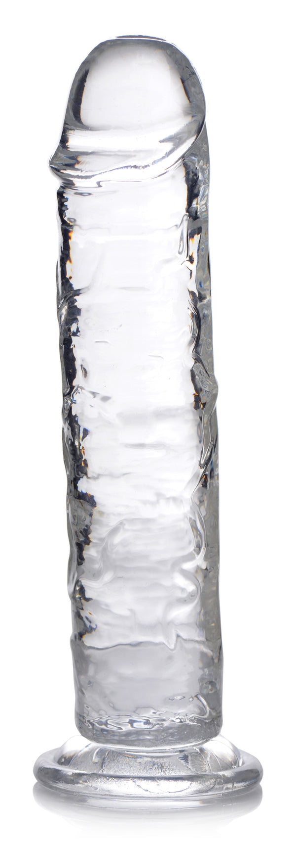 Jock C-Thru Dildo - 8 Inch, TPE