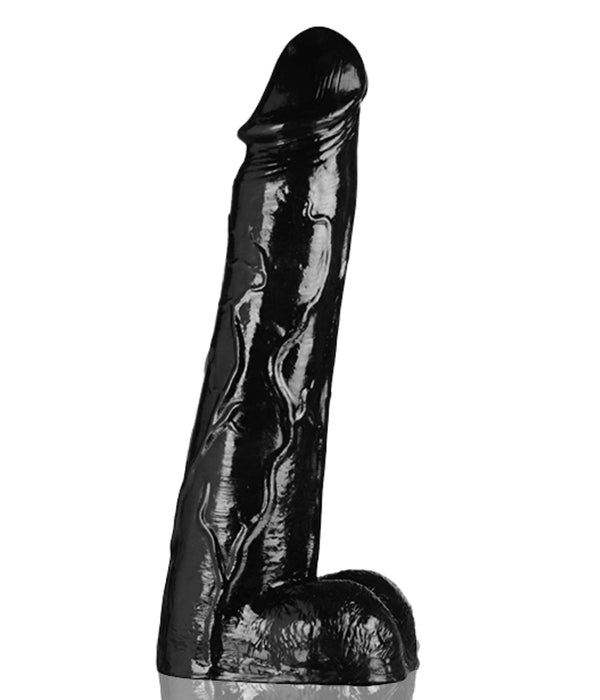 Moby Huge 3 Foot Tall Super Dildo - Black, PVC