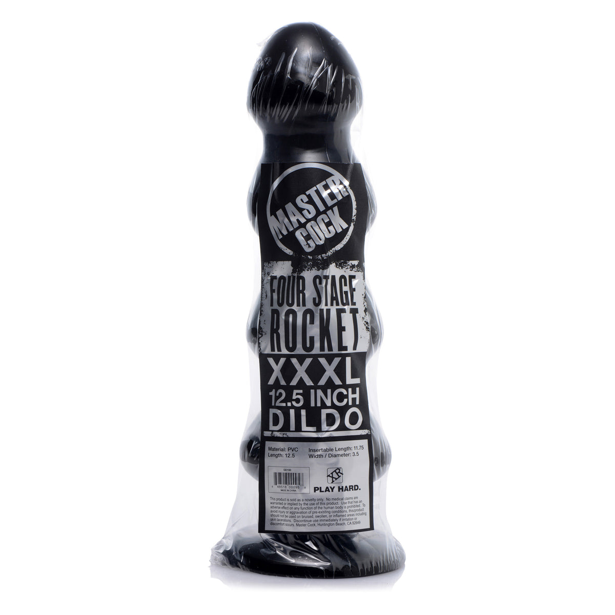 Four Stage Rocket Dildo, PVC (view 2)